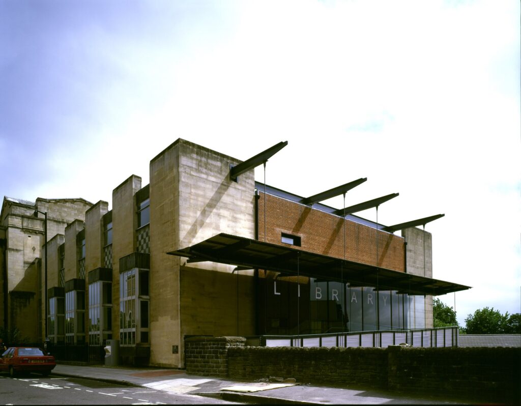 Children's Library entrance in Bristol
