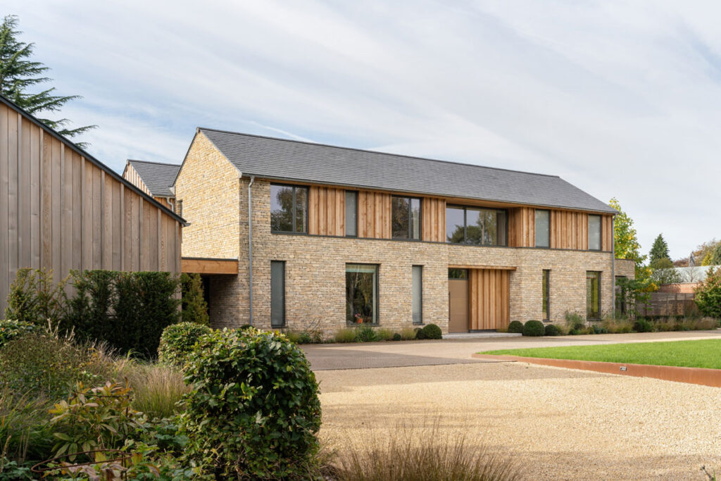 View of Park House replacement dwelling in Cheltenham